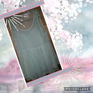 LAUREN CONRAD/Mint Tunic Blouse NWT